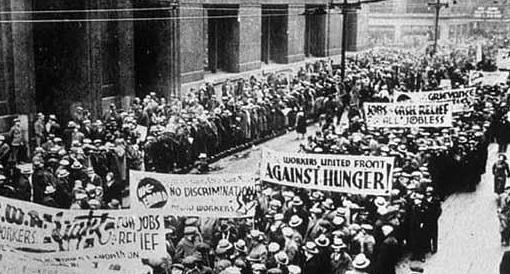 上个世纪30年代美国大萧条悲惨情景:我不能吃,今天该我妹妹吃