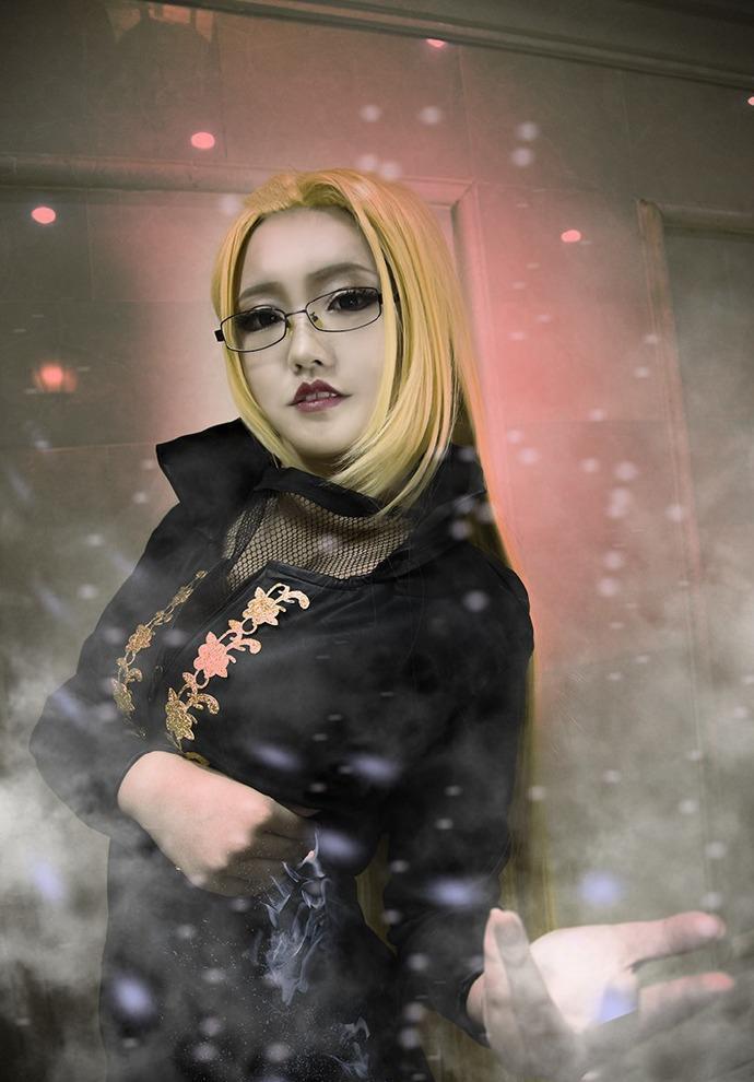 海贼王cp9性感女神卡莉法cosplay这个角度看腿长不止2米
