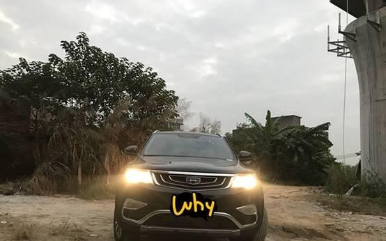 “黑牛”博越提车记，黑色就是霸气