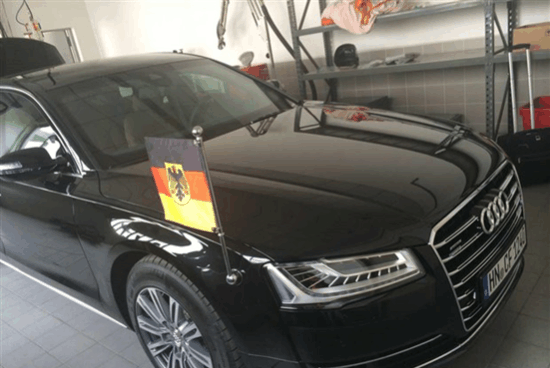德国总理默克尔的座驾 —— 奥迪A8 L Security