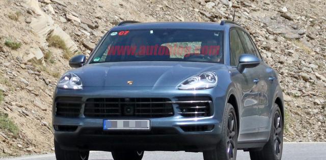 全新一代新款保时捷卡宴无伪装谍照曝光 预计今年年底正式亮相