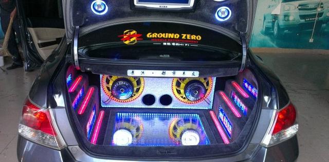 华丽蜕变 八代雅阁音响改装 汽车音响