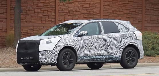 曝福特新款锐界最新谍照 或2018年1月亮相