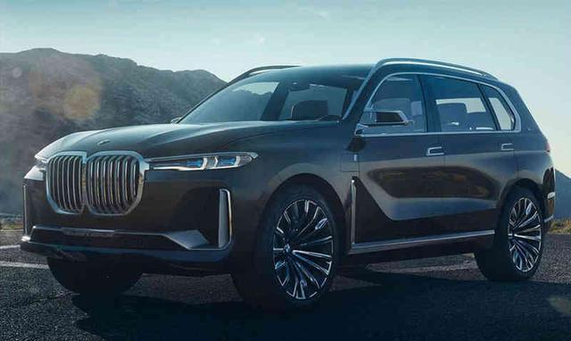 曝宝马X7概念车 车型是真的大, 设计前卫!
