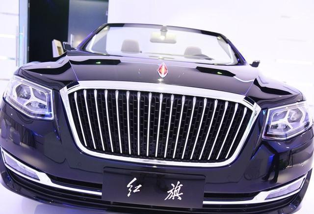 红旗H7敞篷版实车，比保时捷911更霸气，干掉奔驰宝马指日可待！