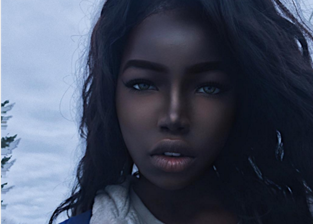 世界上最惊艳的三大黑人女模特，看完我想娶个非洲媳妇！|黑人|女孩|加内尔_新浪新闻