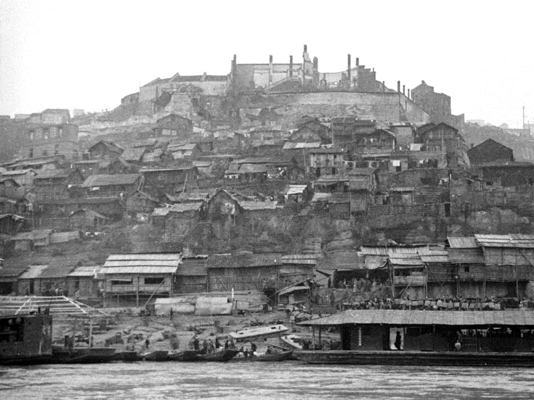 老照片 | 重庆,1941年-1942年.福尔曼