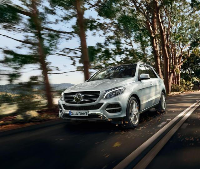 奔驰全新GLE级SUV, 外观且帅且优雅