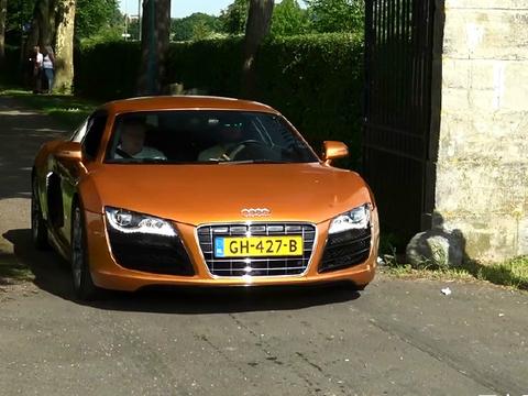 不少奥迪跑车现身聚会，却被一台大众抢镜，可惜国内已经买不到