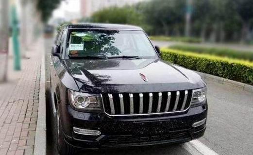 红旗SUV和陆巡并排停, 网友: 最好看的车标, 让