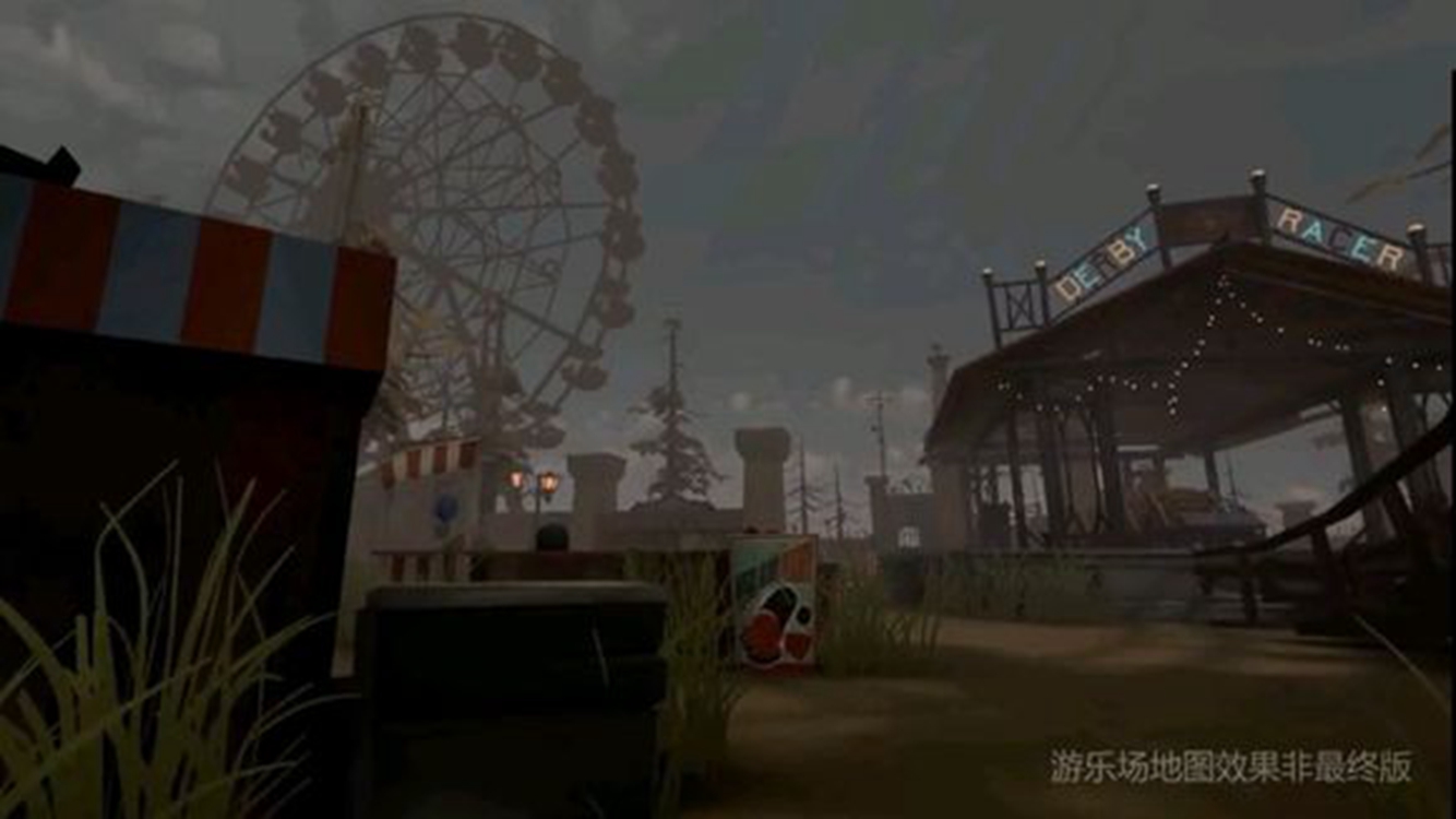 第五人格:月亮河公园可以坐木马，过山车!还玩什么拆机逃跑?