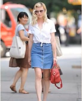 夏季直筒裙怎么穿?职场的经典裙也可以适合各