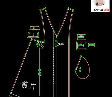 这款背带裙,我想用棉麻料再做一件 给你裁剪图,你用