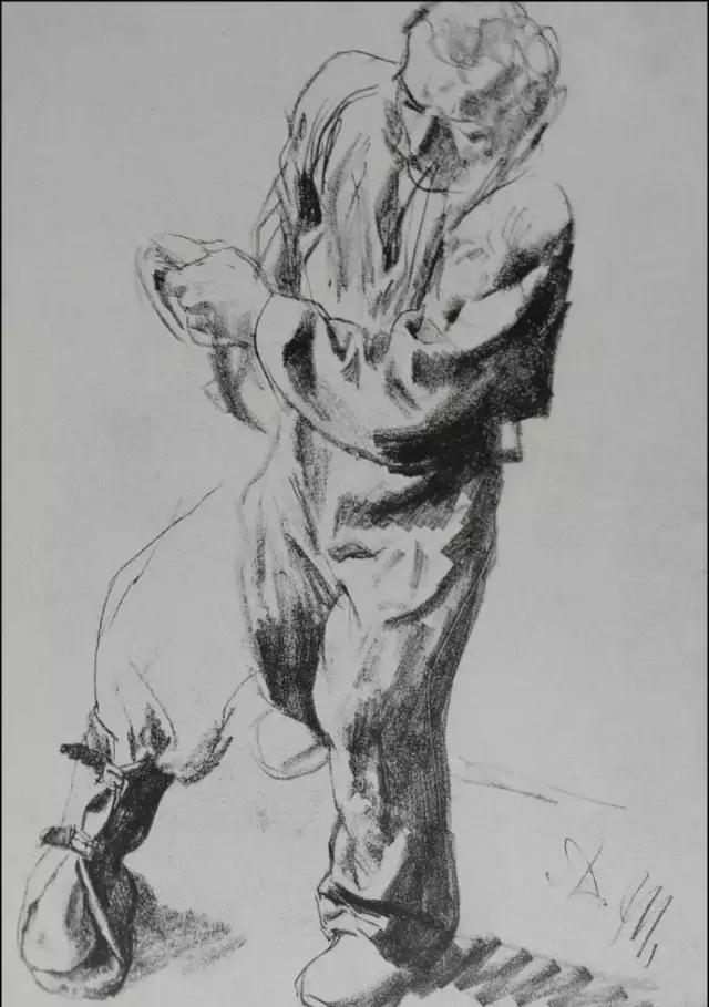 6位素描大师的近百张作品，最好的临摹资料