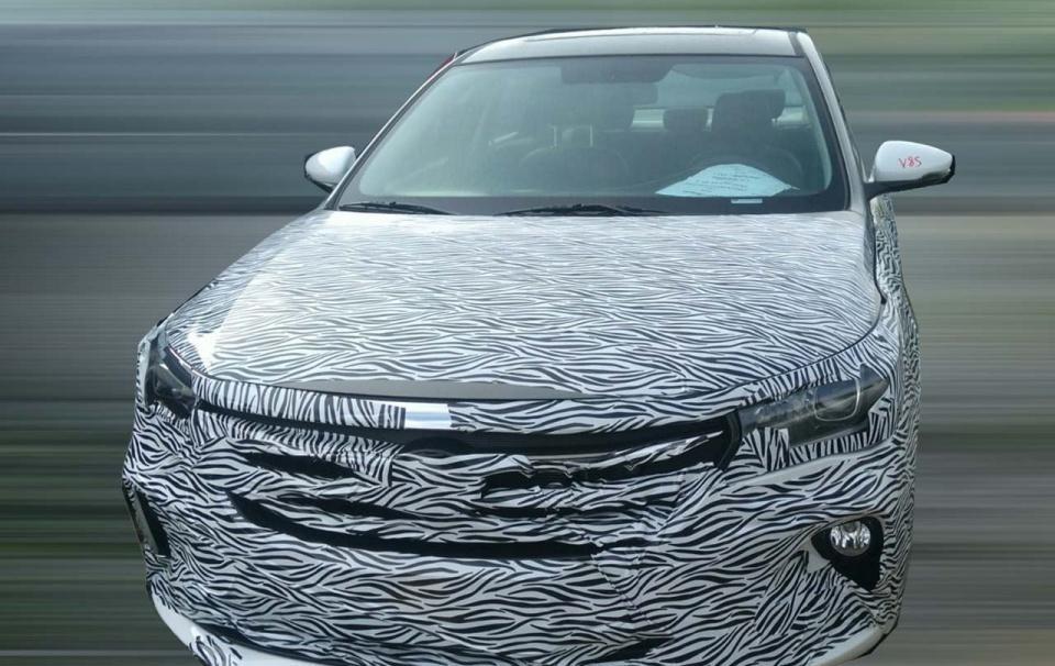 曝广汽传祺GA4路试谍照    有望年内亮相