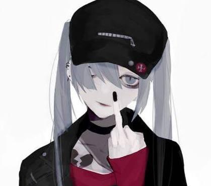 十二星座专属美男女头像,摩羯座宅少女神,天秤双子座表白图片