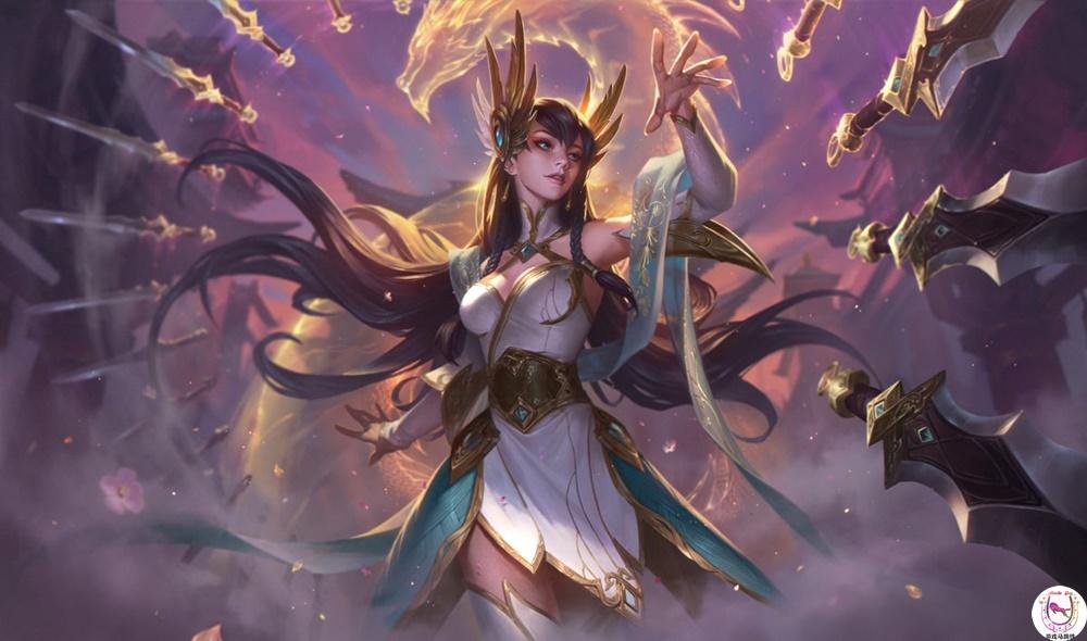 LOL玉剑传说新皮肤一览:刀妹骑龙好身材!