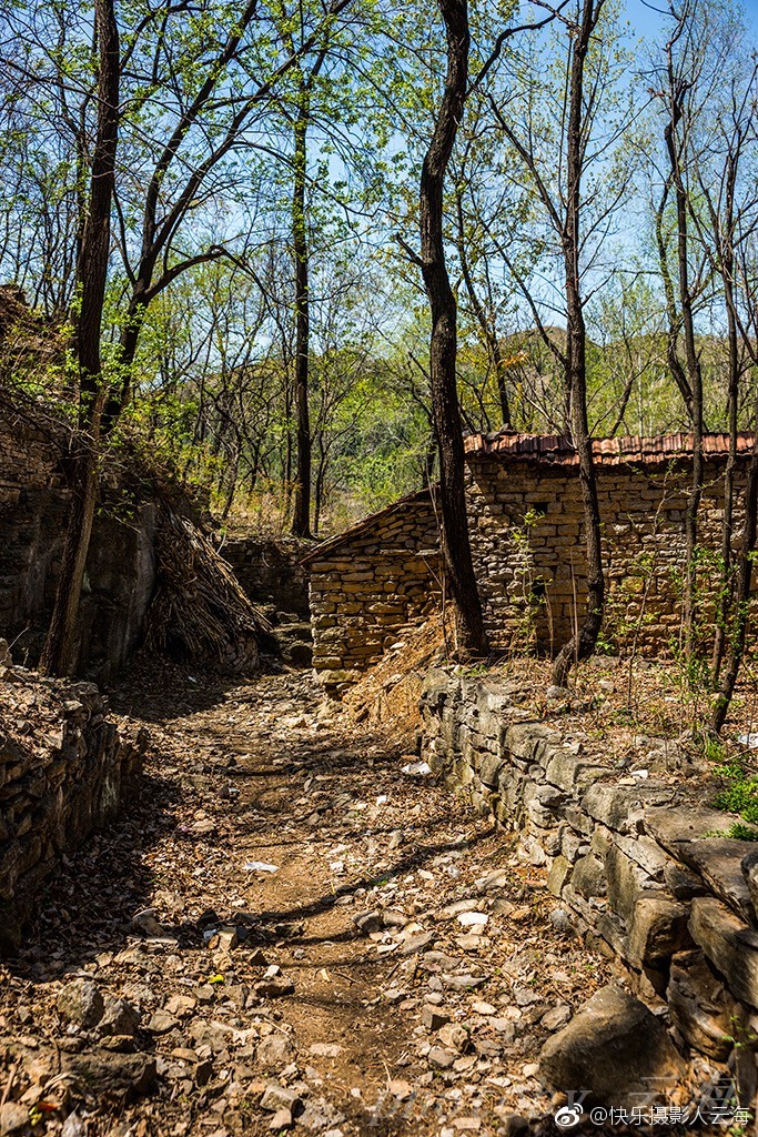 潍坊,青州王坟镇,赵家峪村,一处市级古村落。摄