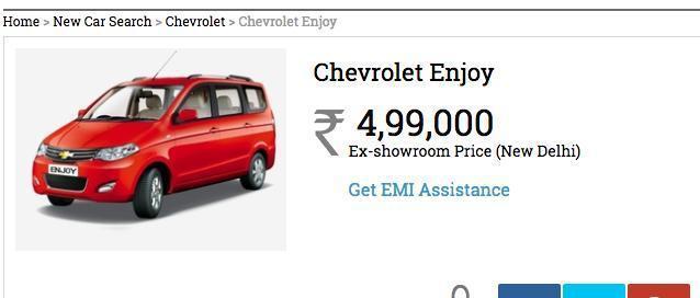 五菱宏光变身雪佛兰, 出口到印度有啥区别