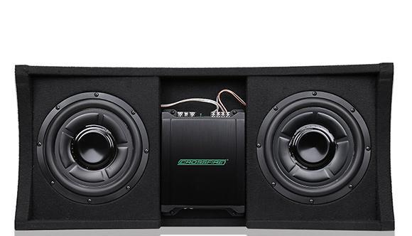 丰田皇冠升级交叉火力汽车音响 DSP双响炮低频连珠炮发