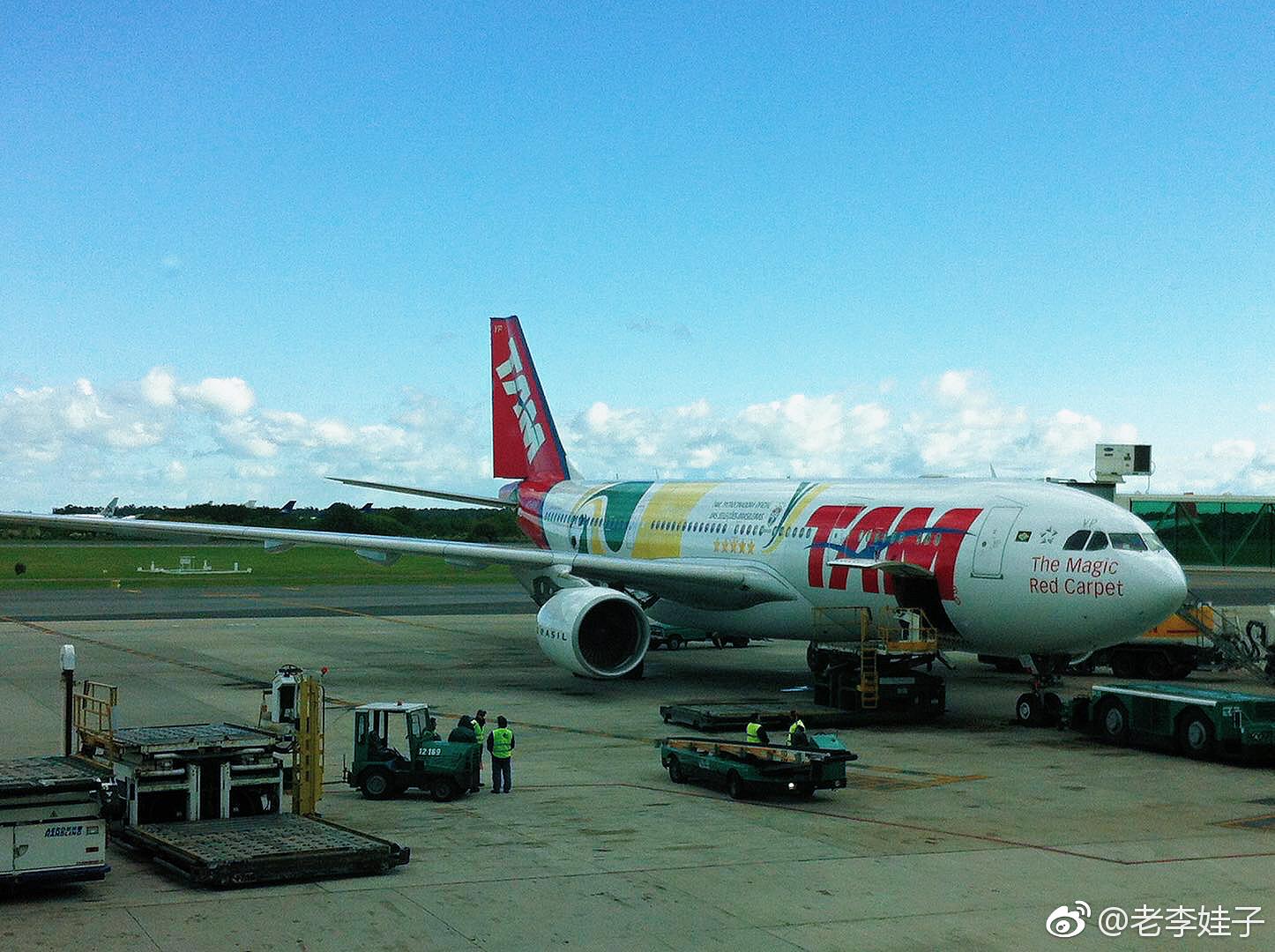 北京去巴西有多条线路可以选择,这次要10多个