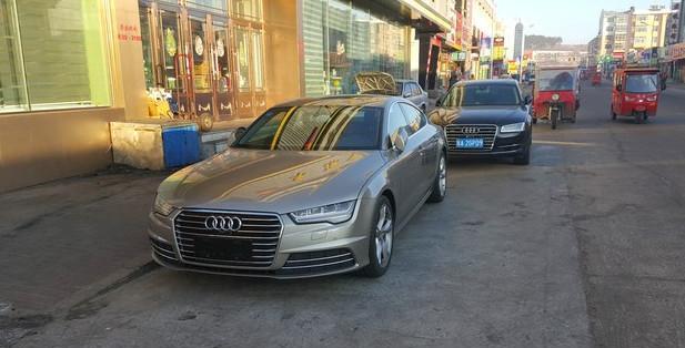 保安五万买来奥迪A7超车老板的A8, 老板一生气给了他一百万