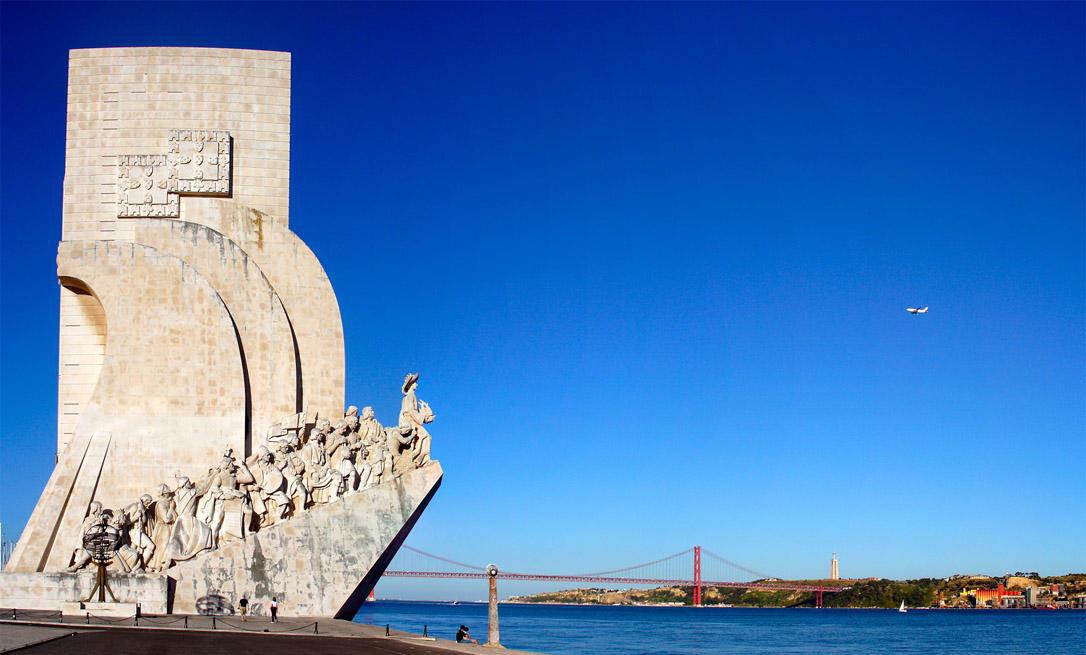 葡萄牙航海纪念碑, 正是当年葡萄牙人在航海时代出海的地方
