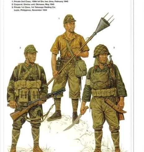 二战中国军与日军军服以及单兵装备对比|明治|空降兵|钢盔_新浪新闻