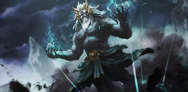 Dota2壁纸:Zeus宙斯