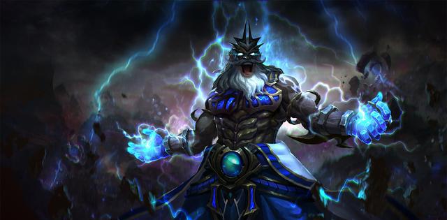 Dota2壁纸:Zeus宙斯