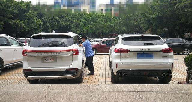 东风风行T5遇上WEY VV7,才知什么叫霸气,VV