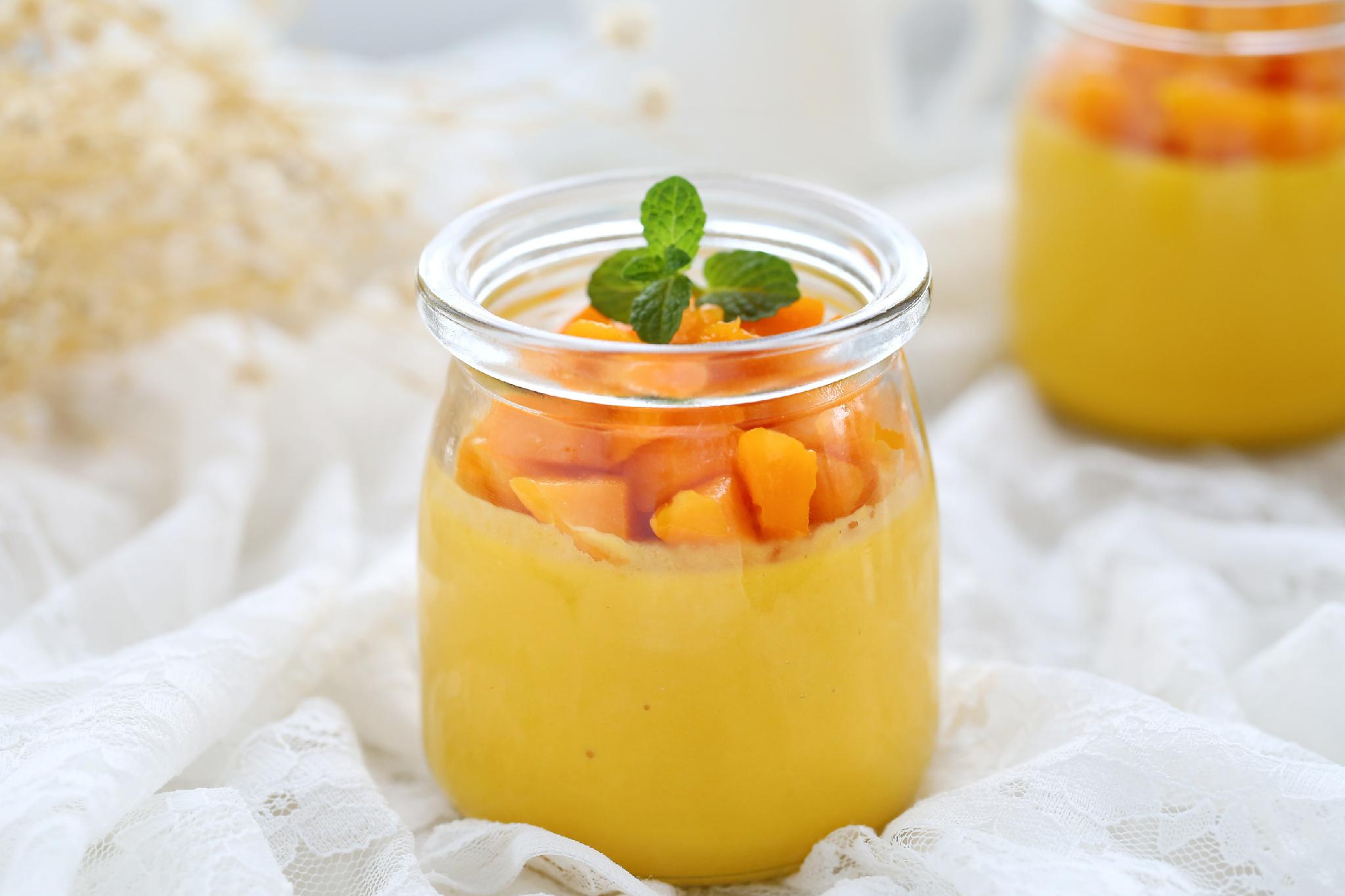 Missta's Kitchen: 夏日甜品～鮮芒果布甸（無蛋無啫喱粉版）Mango Pudding