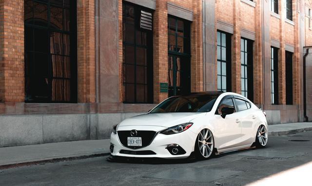 行走中的低姿态，马自达3昂克赛拉改装案例