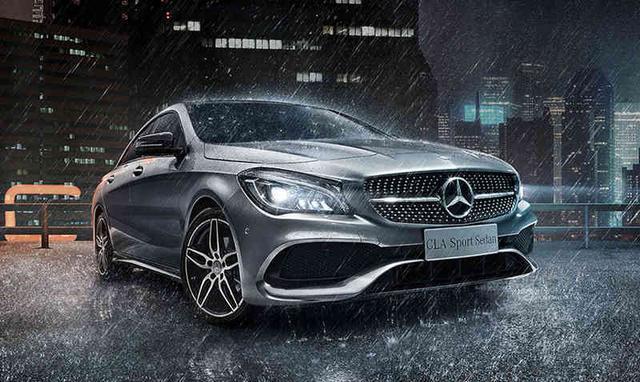 2017款奔驰CLA颜值爆表, 纯进口带无框玻璃, 只要25万