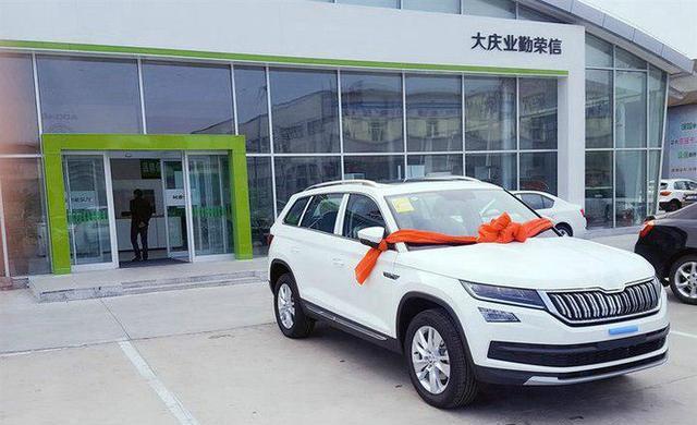 东北第一台柯迪亚克车主提车归来, 这车比同平台的途观多了2个座