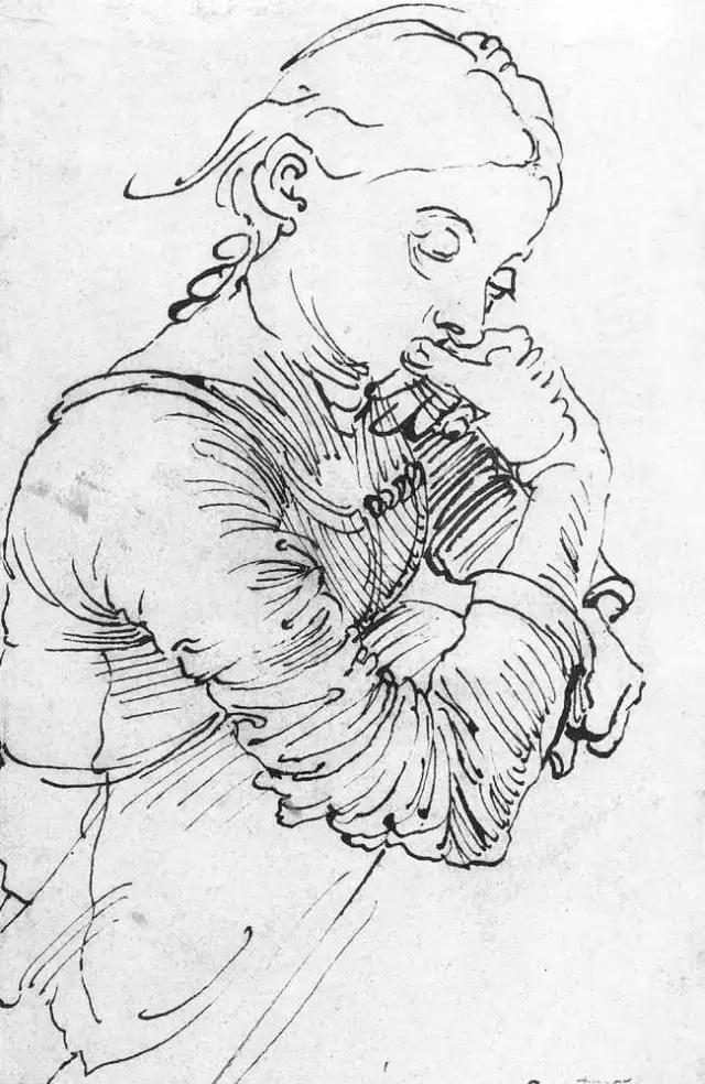 6位素描大师的近百张作品，最好的临摹资料