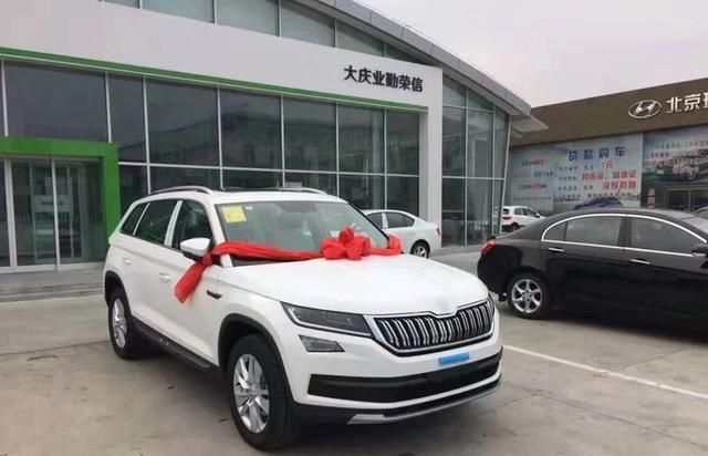 裸车19万, 东北第一辆柯迪亚克提车, 倒车影像有个功能路虎都没