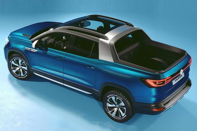 大众Tarok概念皮卡官图发布 搭1.4T动力/家族气息浓郁