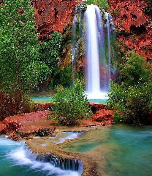 世界上最美的瀑布在这里, 不得不惊叹大自然的鬼斧神工