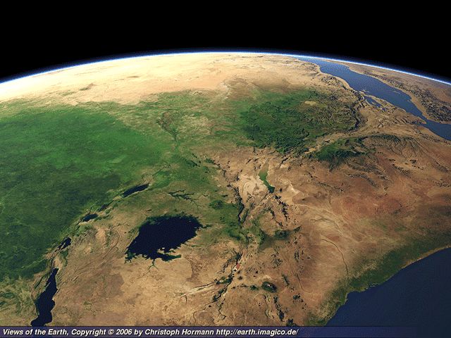 非洲大陆正在一分为二地质学家预测地球面貌在发生改变