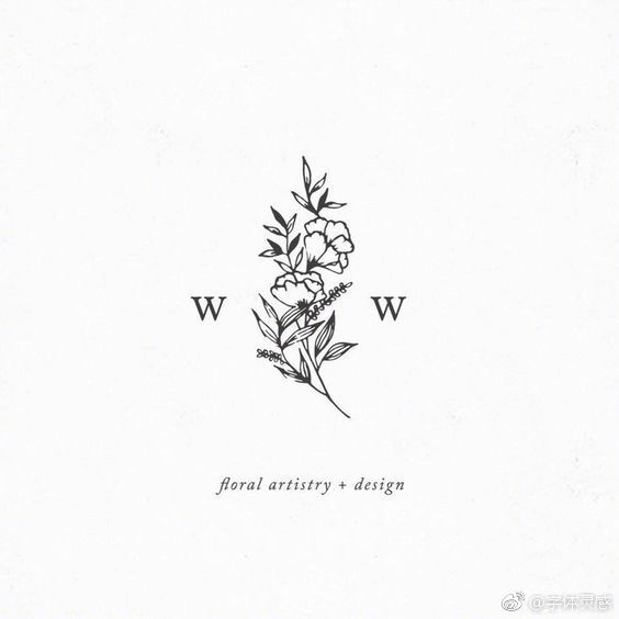 清新文艺范logo设计