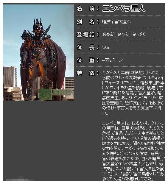 奥特曼系列最厉害的怪兽,黑暗宇宙大皇帝安培拉星人!