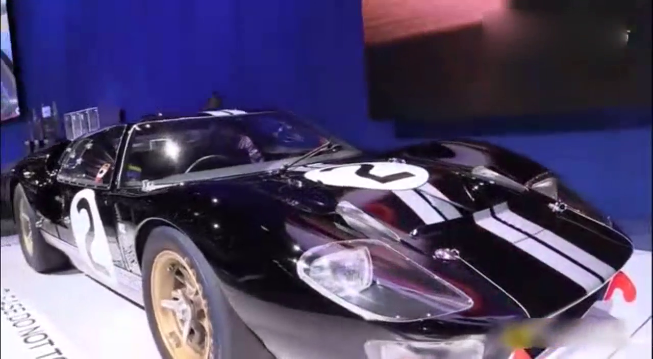 昔日的勒芒冠军今日的王者，福特GT40战车原型展示