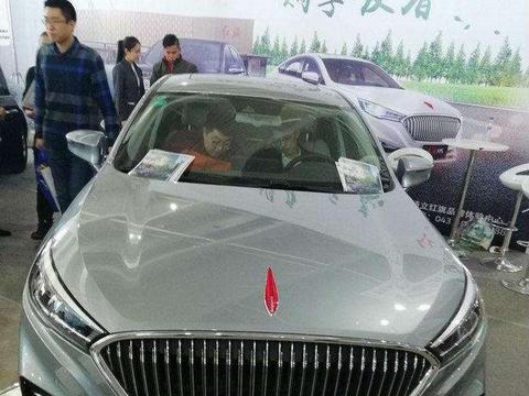 红旗H5终于到店了, 15万碾压大众奥迪, 车尾汉字标让人震撼