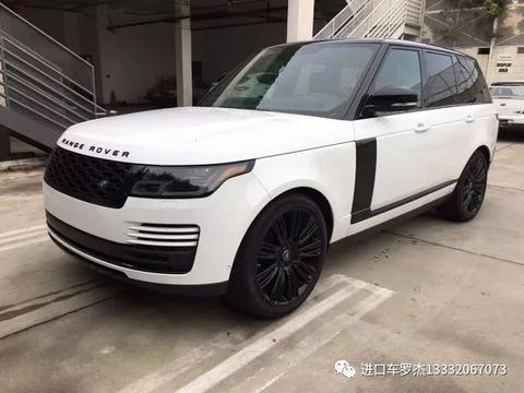 一天一车报价精湛设计卓越科技18款路虎揽胜柴油最新配置报价行情