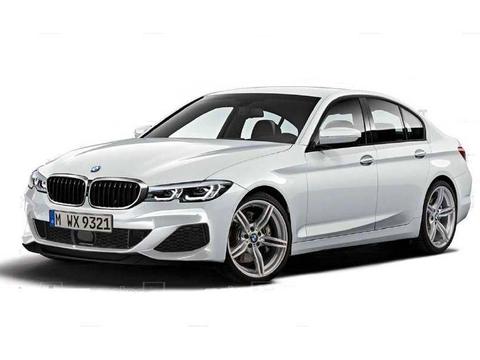 2019款宝马3系效果图发布, 全新一代宝马3系外观变化不大空间更大