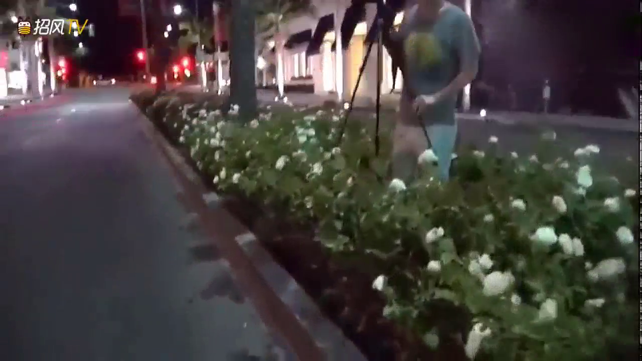 魅力之夜，街头的超级跑车，车旁停驻的都是不愿离去!