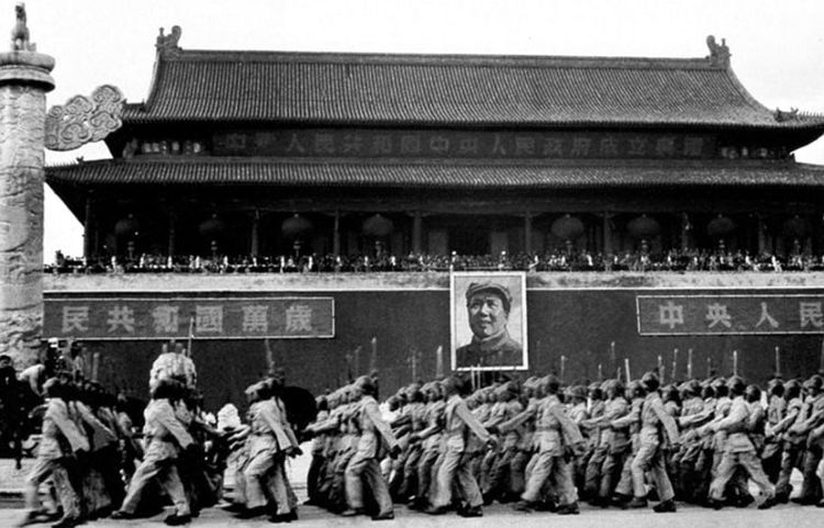 珍贵老照片:1949年国庆,再现历史时刻