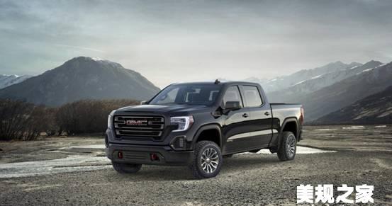 搭载三种动力系统 碳纤维材质 2019款GMC sierra AT4