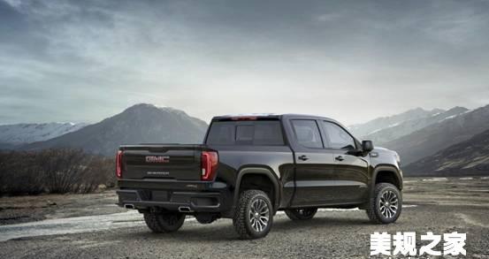 搭载三种动力系统 碳纤维材质 2019款GMC sierra AT4